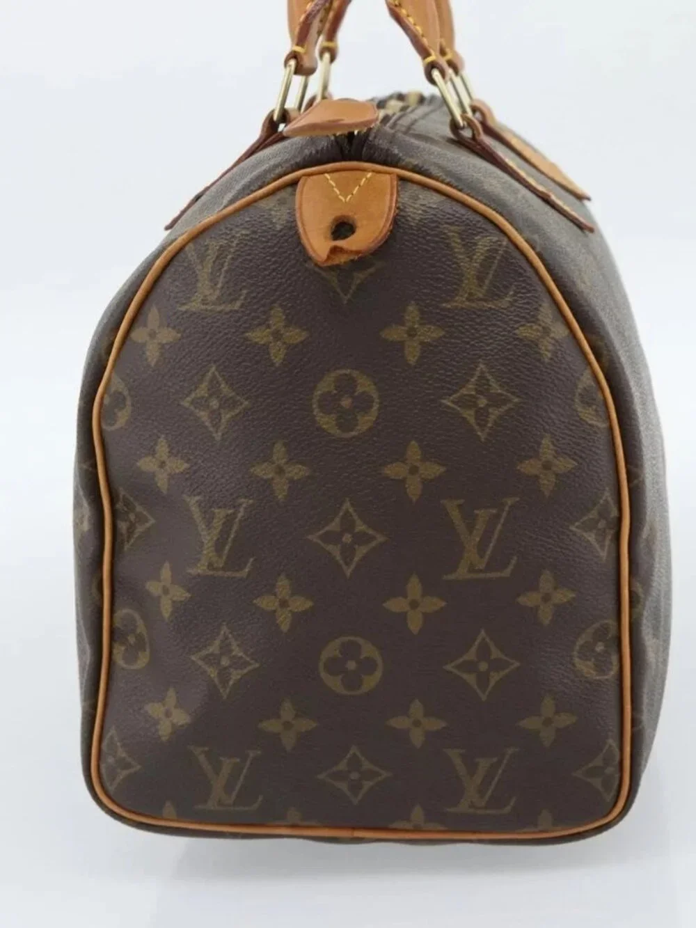 LOUIS VUITTON Monogram Speedy 30 Hand Bag L002 LV Auth 187950A